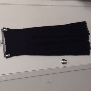 NEW Free People FP One 100% Cotton Black Midi Dress Size XS